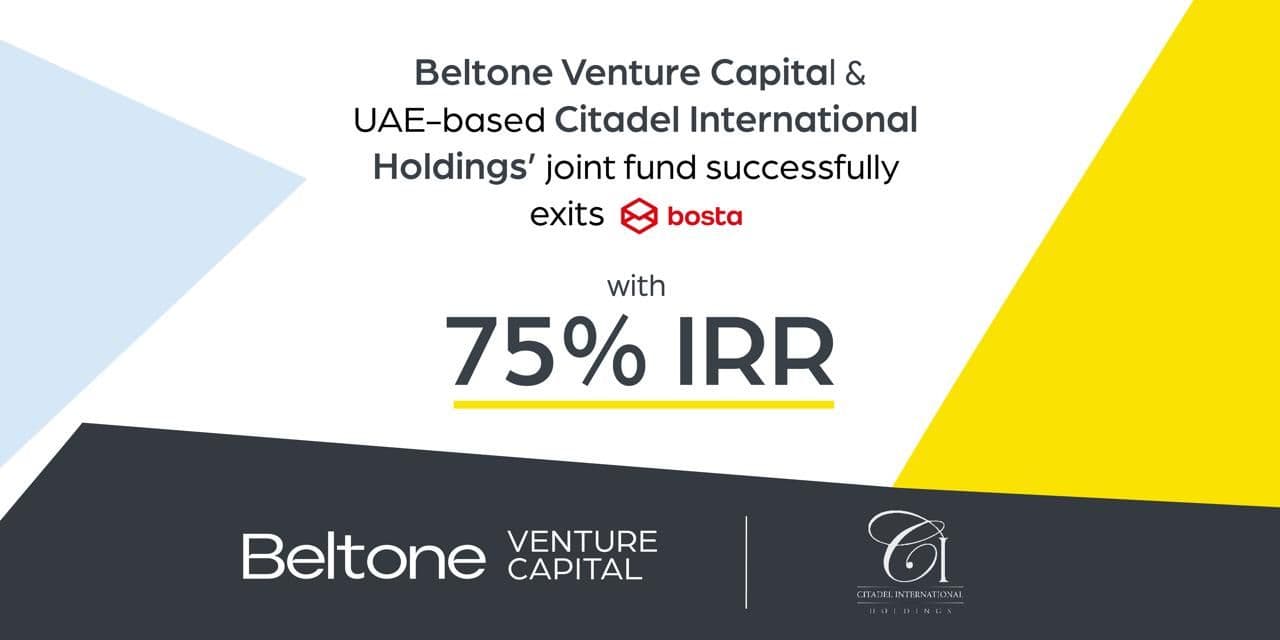 Beltone Venture Capital & Citadel International Holdings' joint fund exists Bosta